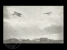 Luchtvaartgeschiedenis - 10 februari 1914. Rond de hoofdstad van Duitsland, Berlijn, een verschrikkelijke co