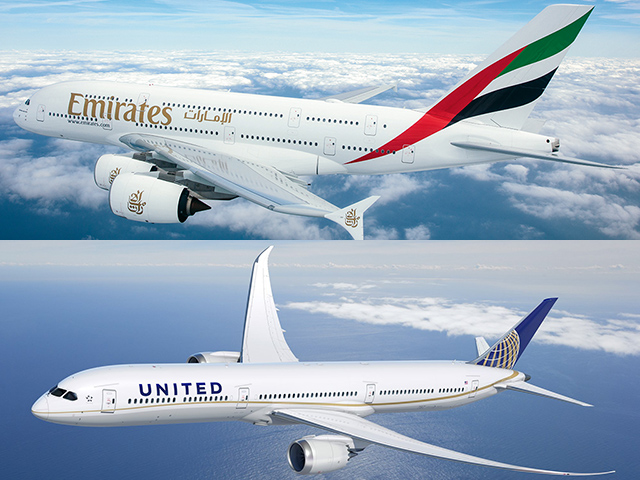 United Airlines landt in Dubai, deelt codes met Emirates 2 Air Journal