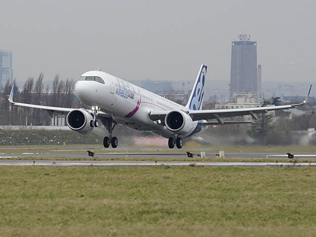 De Airbus A321neo vliegt in 100% SAF (video's) 1 Air Journal
