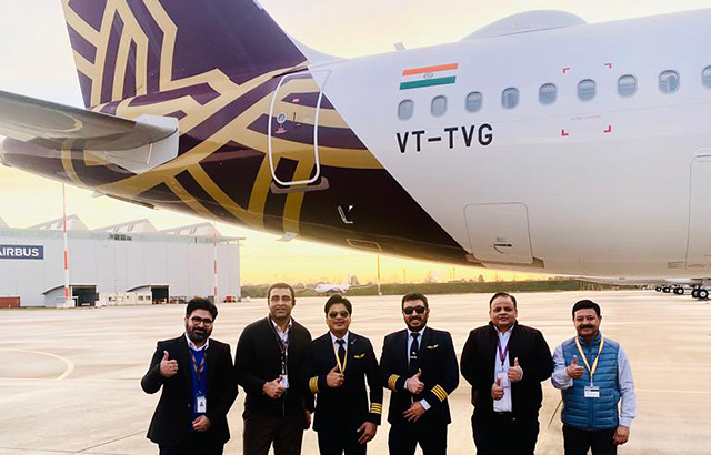 De eerste Airbus A321LR in India is voor Vistara 1 Air Journal