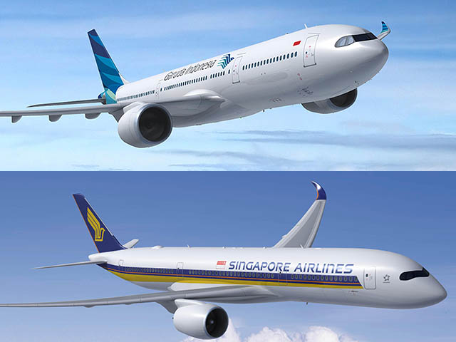 Garuda Indonesia graaft verlies, nadert Singapore Airlines 1 Air Journal