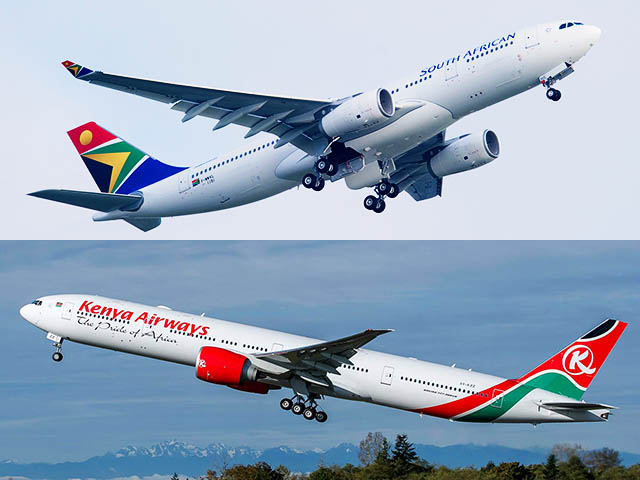 Kenya Airways en South African Airways delen codes 1 Air Journal