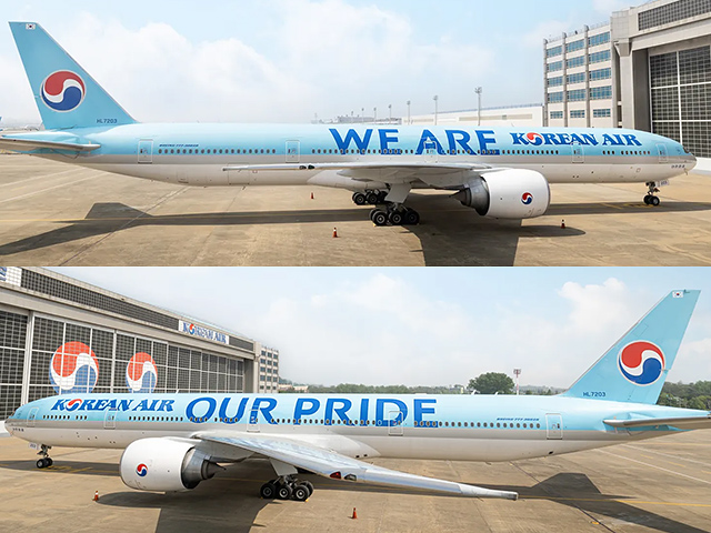 Korean Air: kleurstellingen voor werknemers en de 2030 World Expo 1 Air Journal