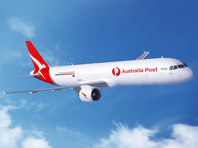 Qantas landt in India, bouwt twee Air Journal A330's om tot vrachtvliegtuig