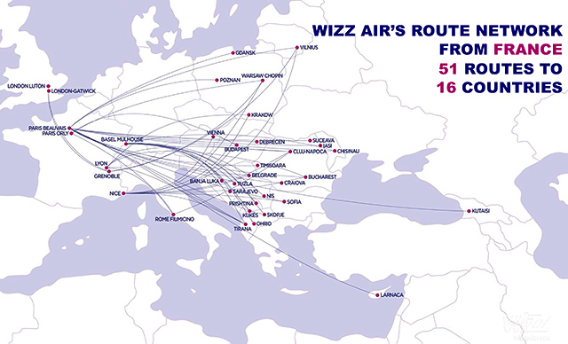 Wizz Air: 5 routes in Lyon en binnenkort 500 vliegtuigen 1 Air Journal