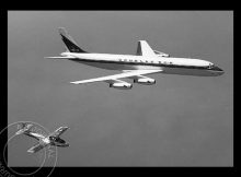 30 mei 1958 in de lucht: de DC-8 gaat het circuit op