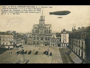 1 november 1908 in de lucht: De "Clément-Bayard n° 1" maakt zijn derde vlucht