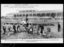 16 juni 1912 in de lucht: de start van de Grand Prix van het circuit van Anjou wordt gegeven