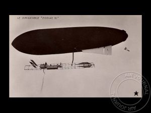 2 november 1909 in de lucht: De "Zodiac III" vliegt ongeveer 40 km