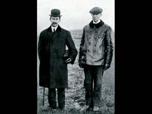 20 FEBRUARI 1909 IN DE HEMEL: Orville en Wilbur Wright ontmoeten de koning van Spanje