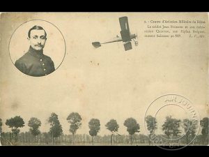 21 februari 1921 in de lucht: Grand Prix d'aviation de l'Aéro-club de France: Jean Bernard en Fernand d'Or proberen de race