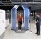 Frankfurt: met een nieuwe beveiligingsscanner kunnen passagiers door het portaal gaan zonder te stoppen