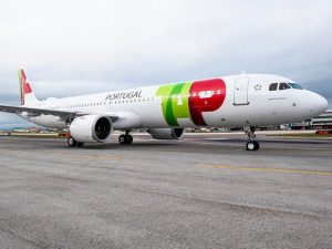 TAP Air Portugal opereert in A321neo zijn 1e vlucht op SAF
