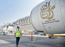 Emirates: een 100% SAF-vlucht en een geboorte aan boord