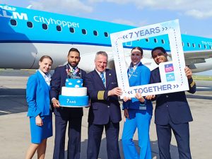 Montpellier viert 7 jaar KLM-aanwezigheid
